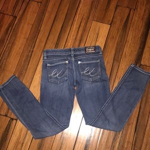 Express Skinny Lowrise Jeans